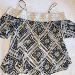 Charlotte Russe “off shoulder top”